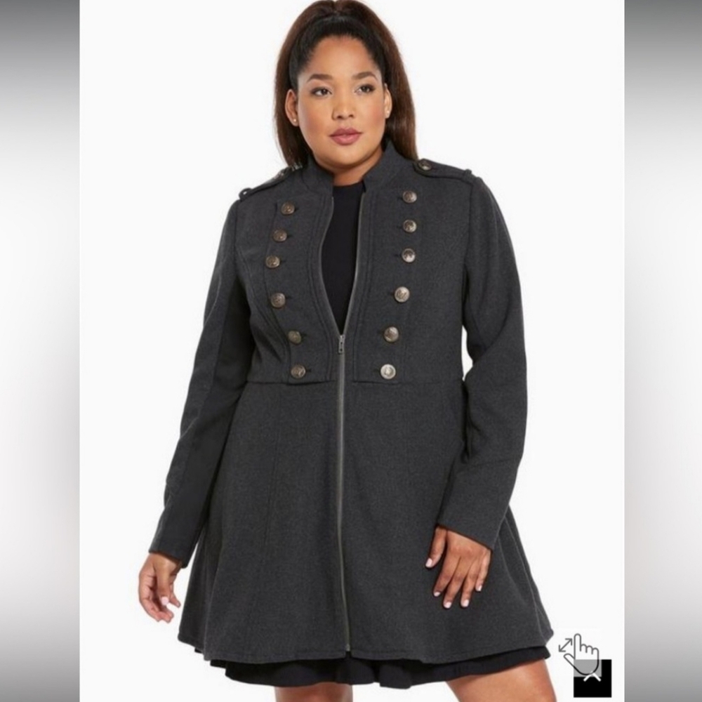 Torrid grey coat